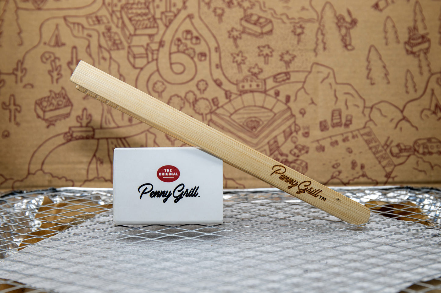 The Original Penny Grill: Disposable Charcoal Grill for Camping, Tailgating, Emergency Preparation & Outdoor Adventures: Hassle-free, Eco-Friendly Grilling experience wherever you go!